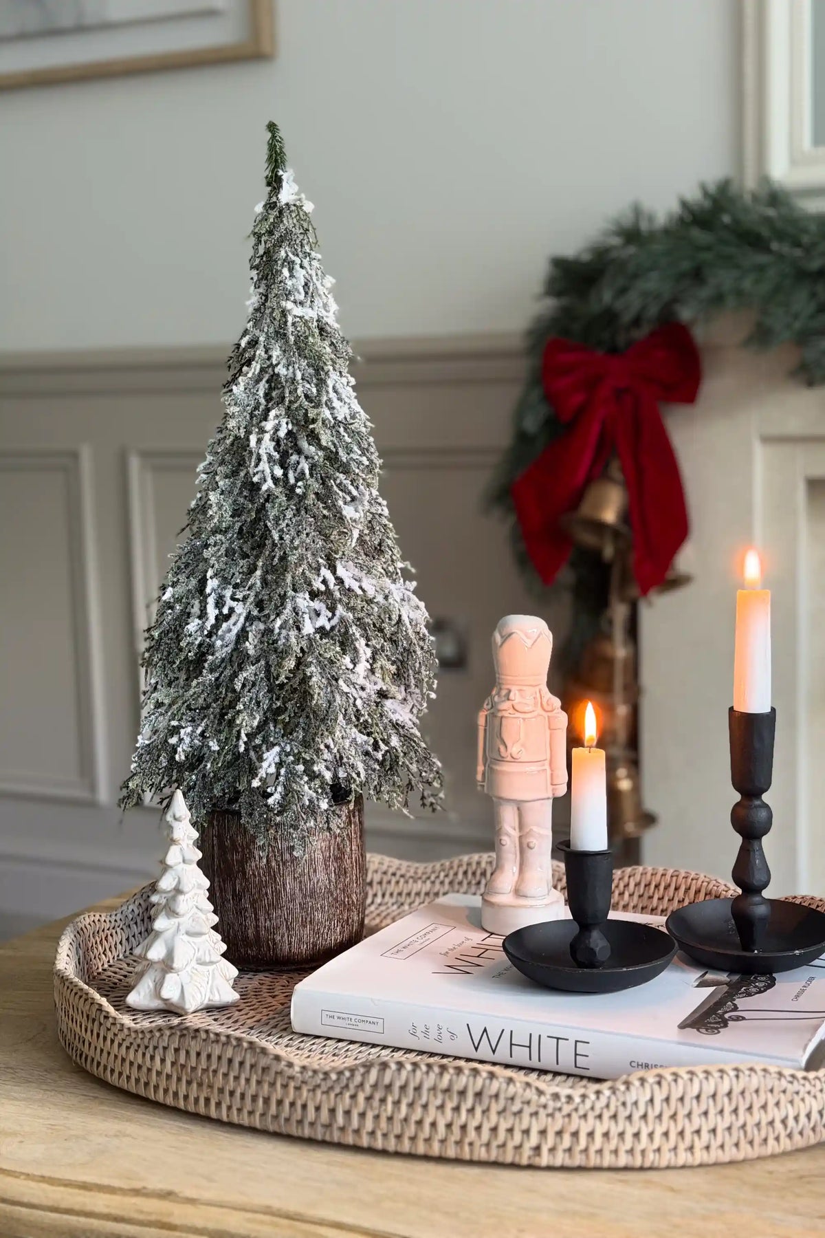 Snowy Pine Christmas Tree