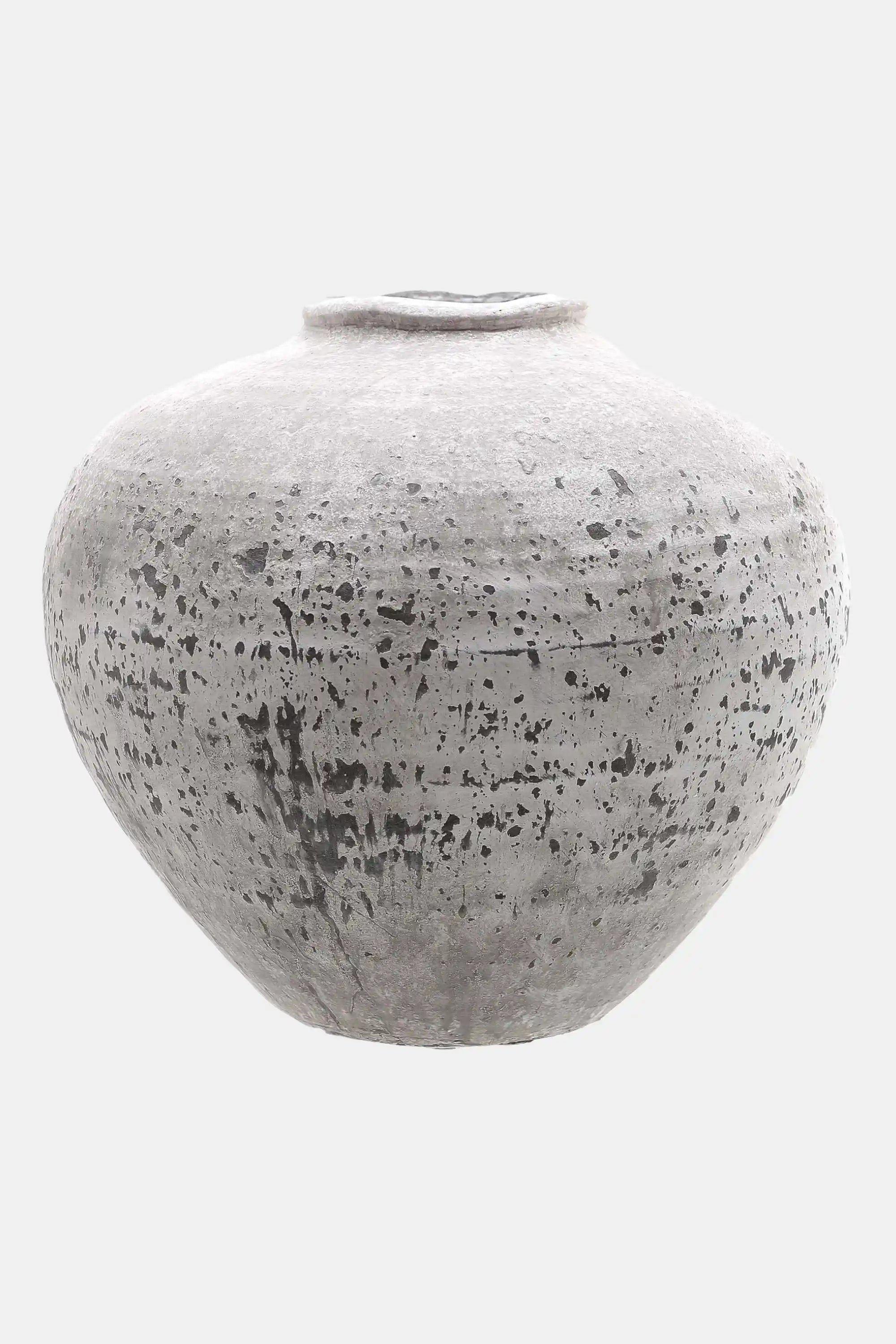 Capri Large Rustic Stone Vase