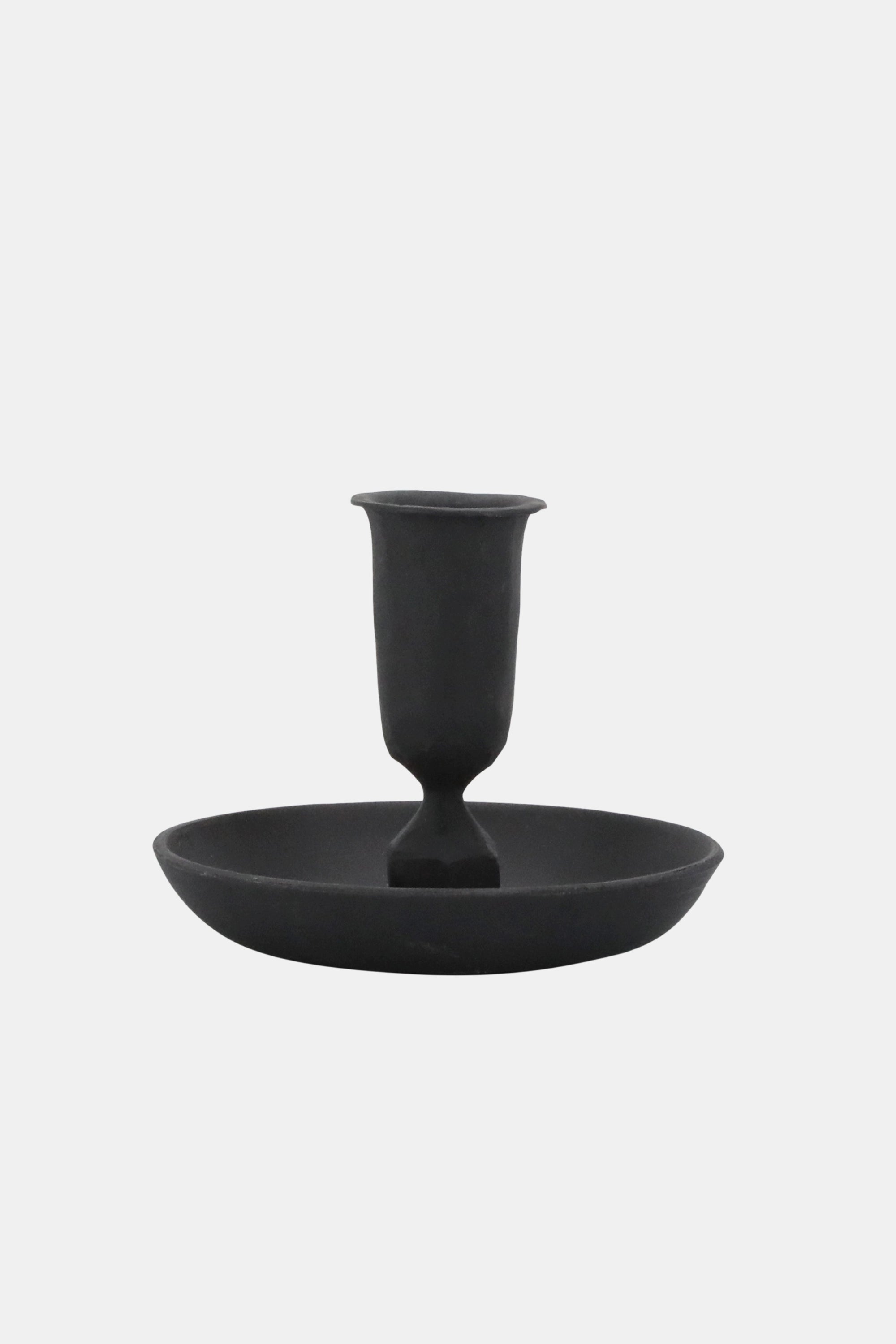 Black Candlestick Holder