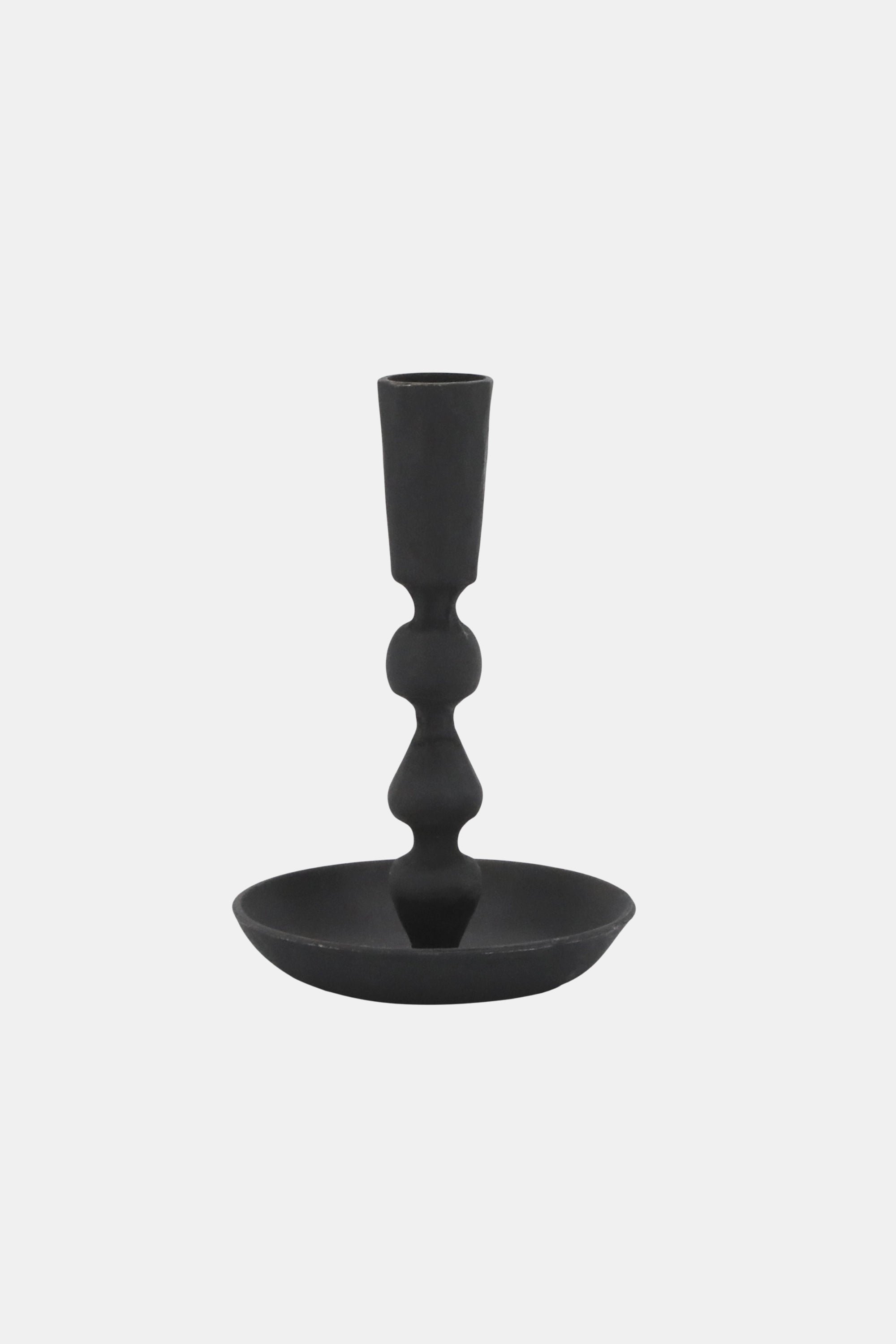 Black Candlestick Holder