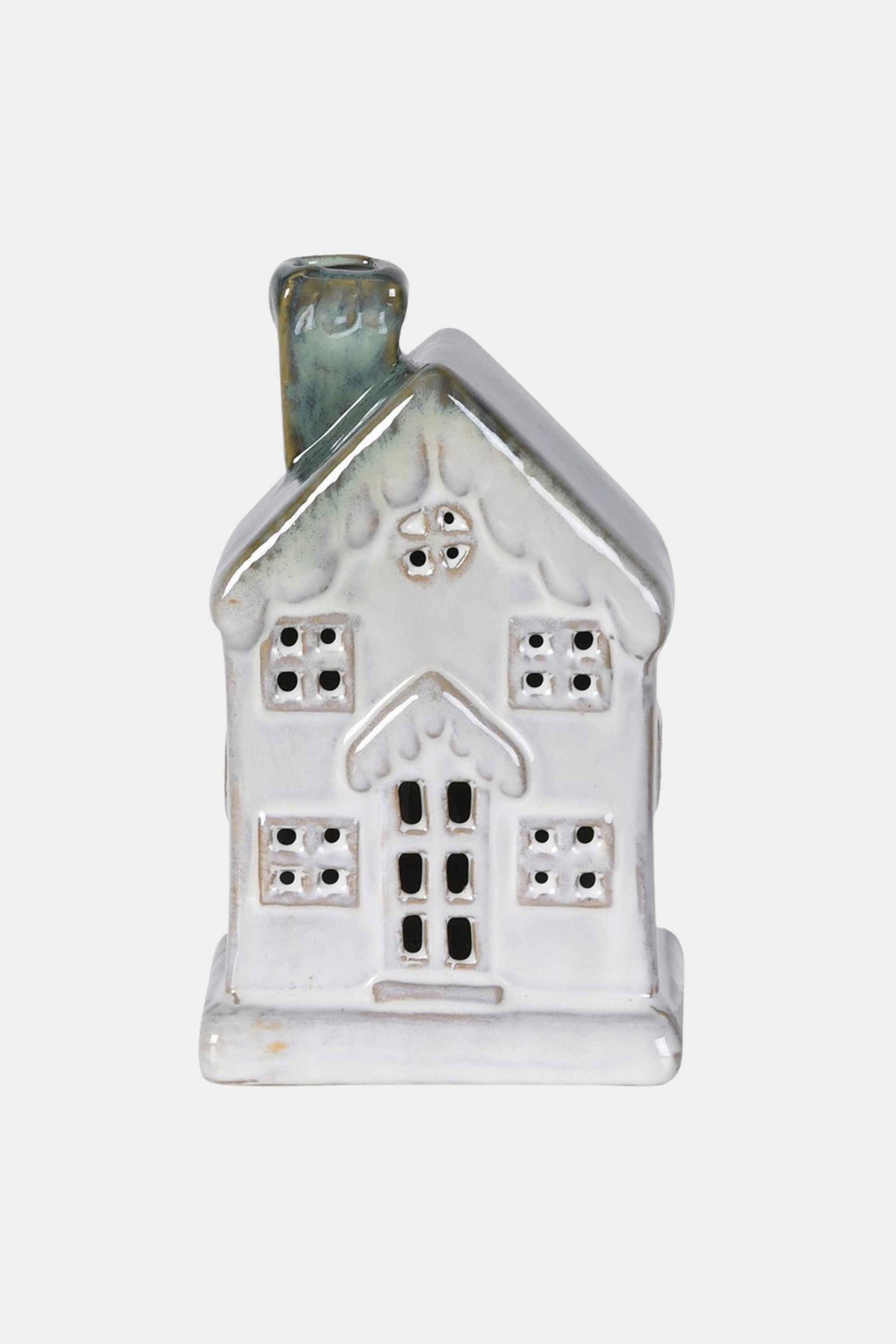 Frosted Fern LED Cottage