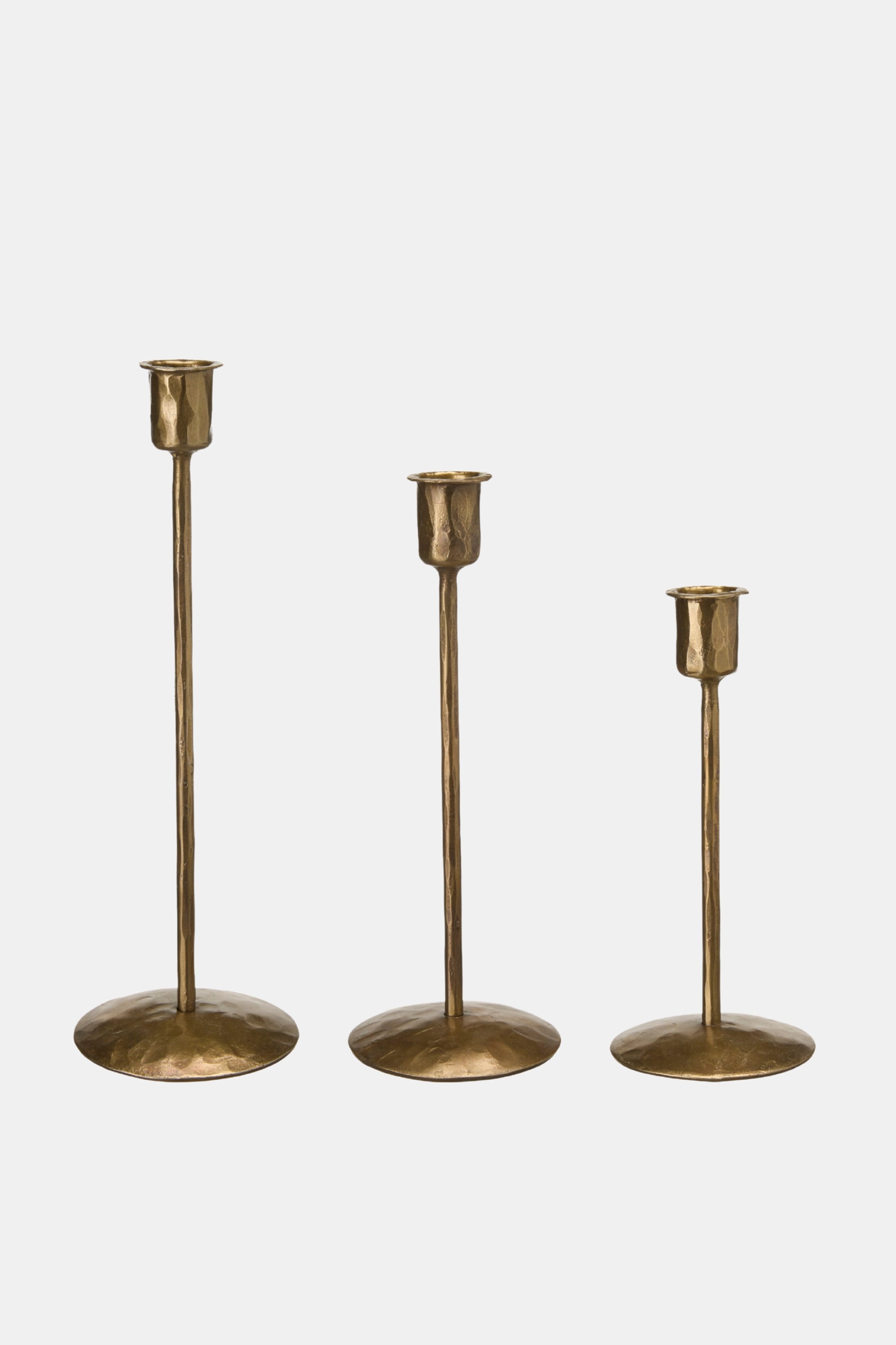 Antique Gold Candlestick Holder