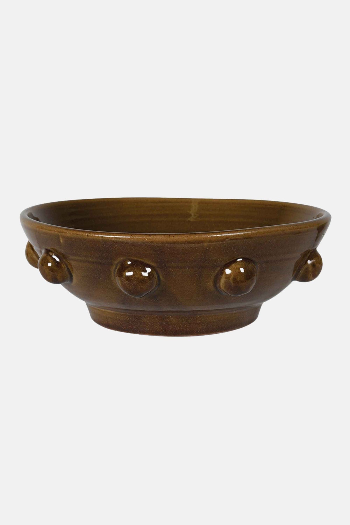 Brown Bubble Decorative Bowl