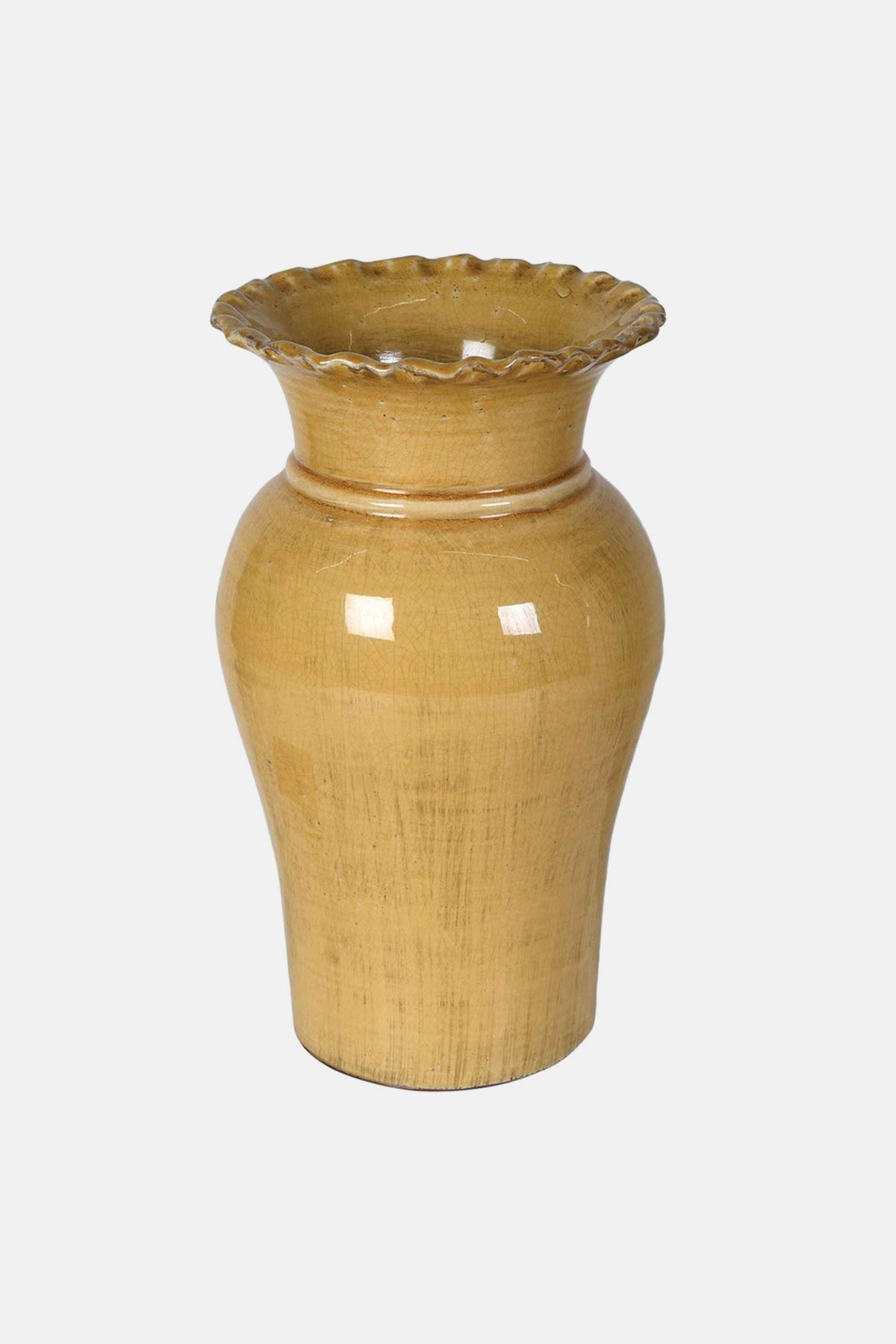 Seville Ochre Vase