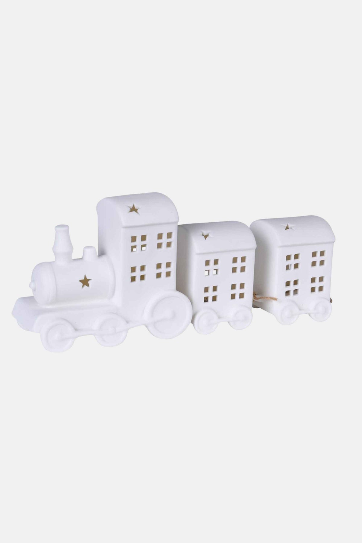 White Ceramic LED Train
