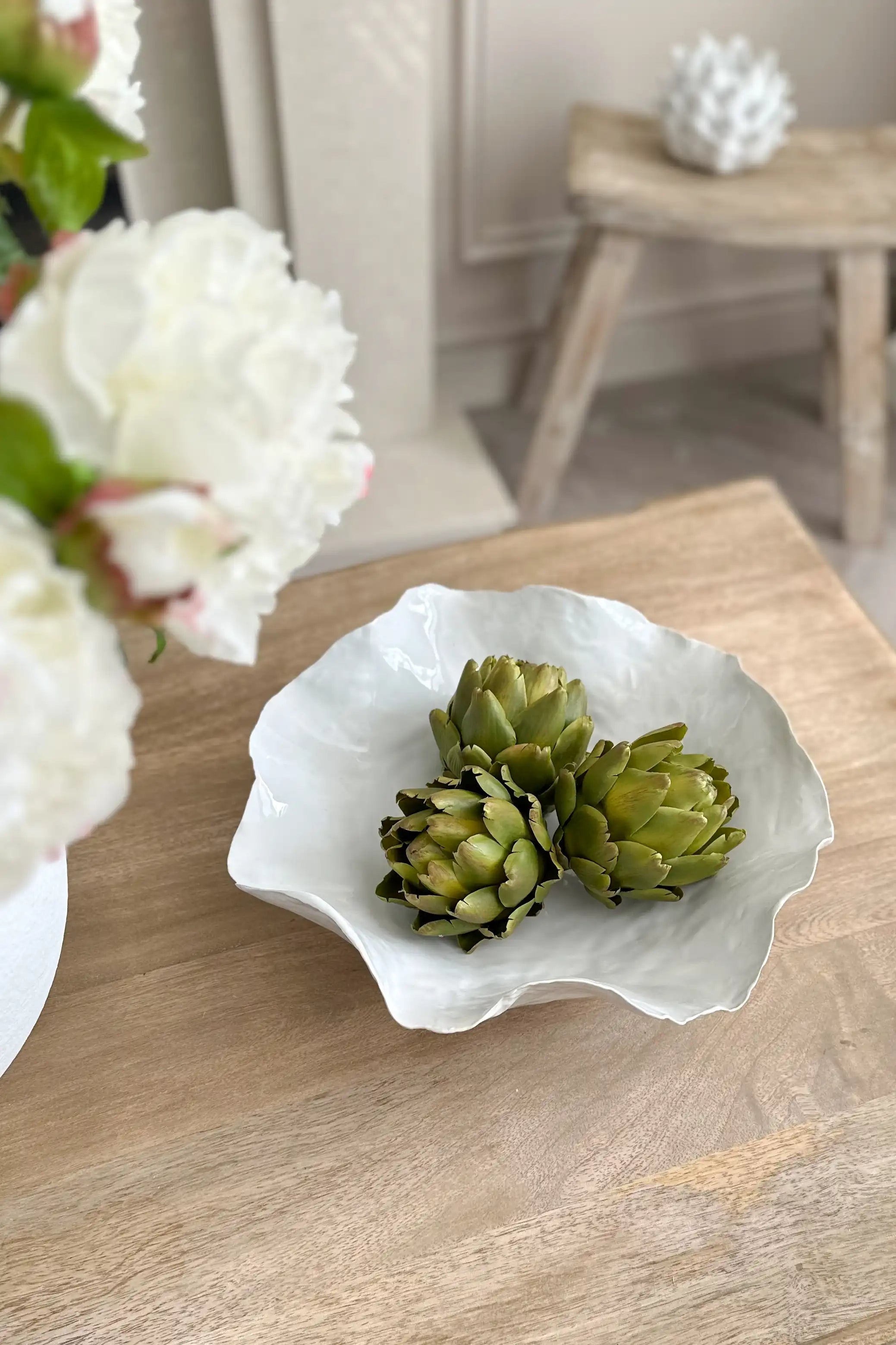 Green Faux Artichoke