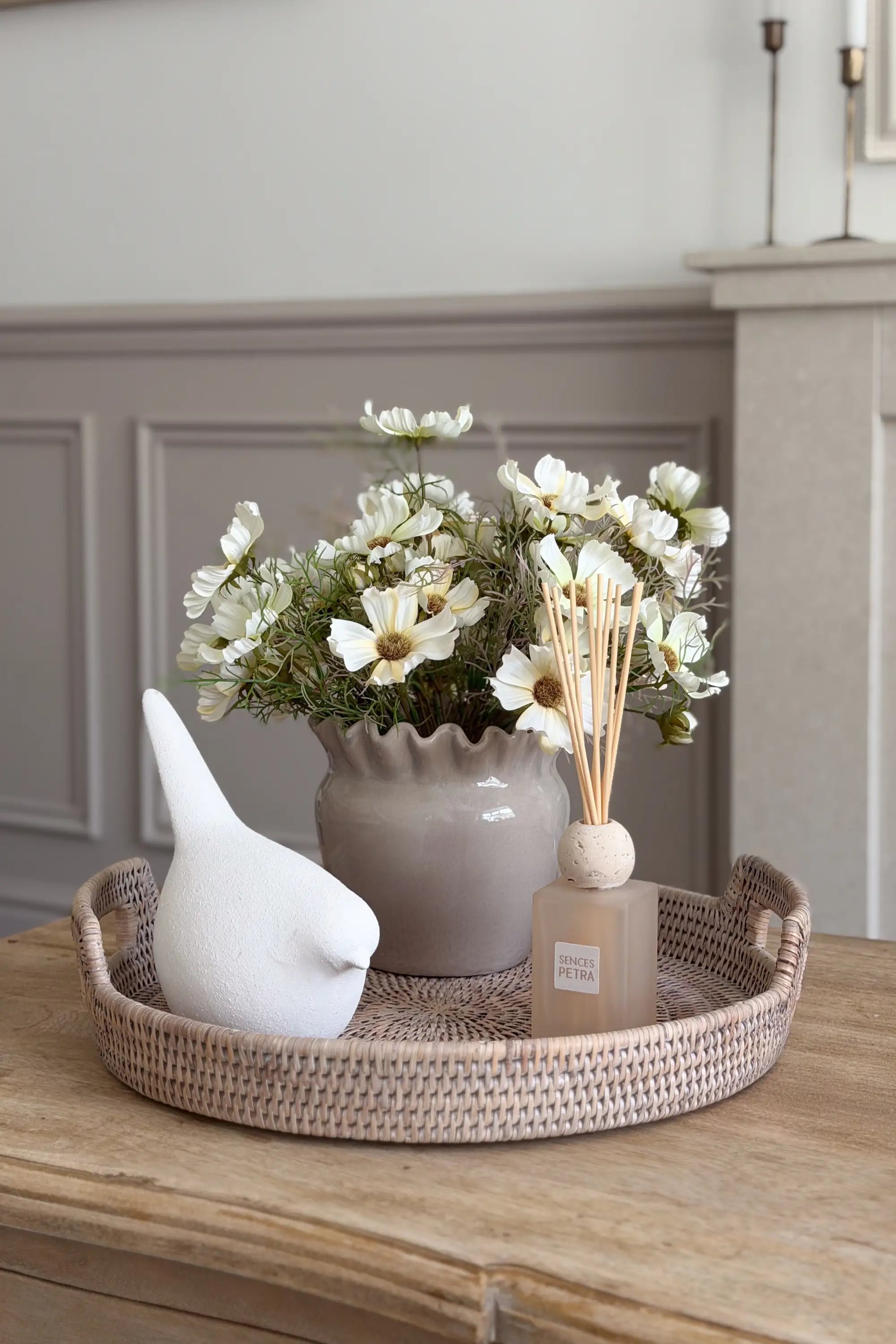 Serena Round Tray Styling Set