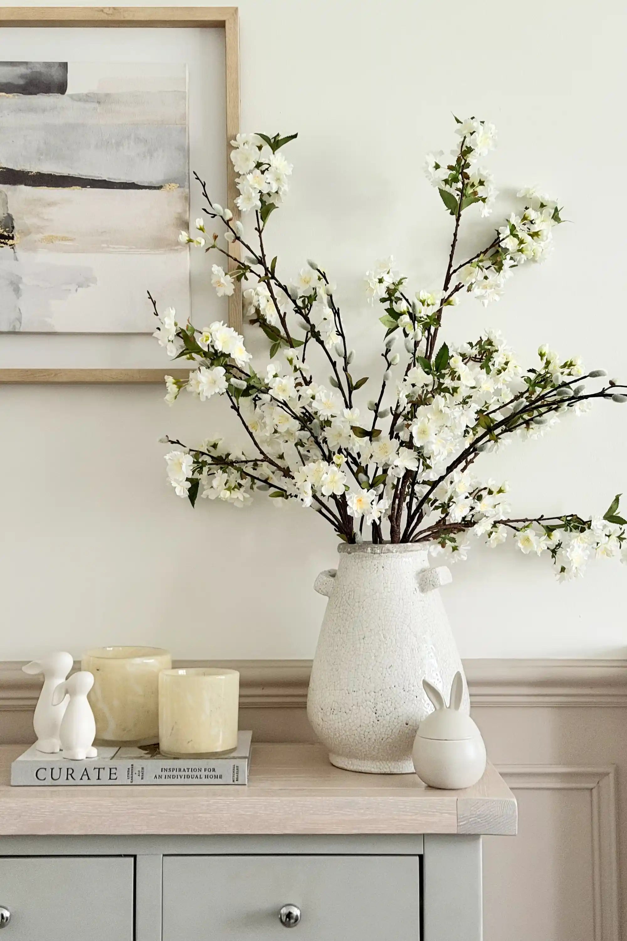 Sorrento White Vase