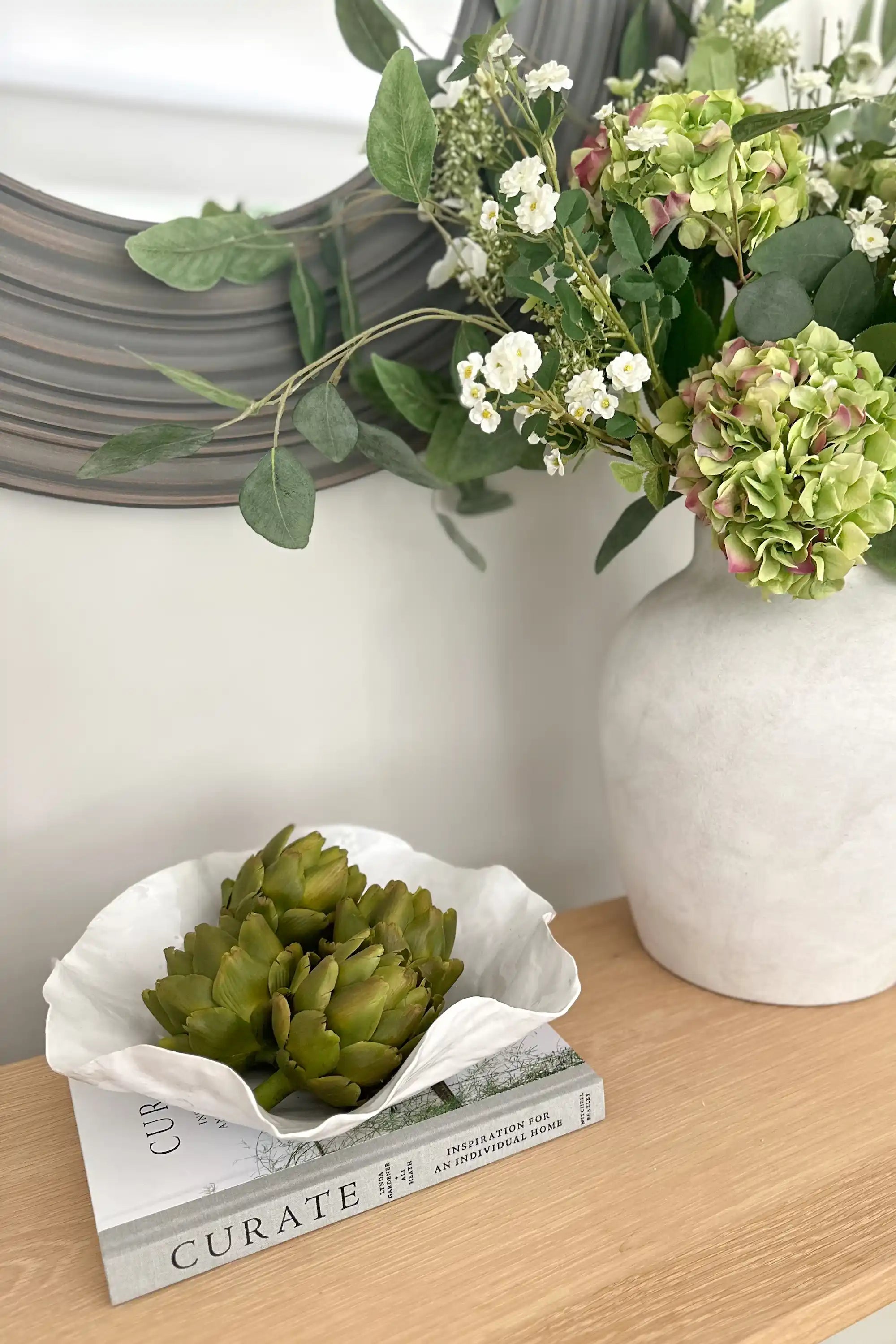 White Wave Bowl & Artichokes Bundle