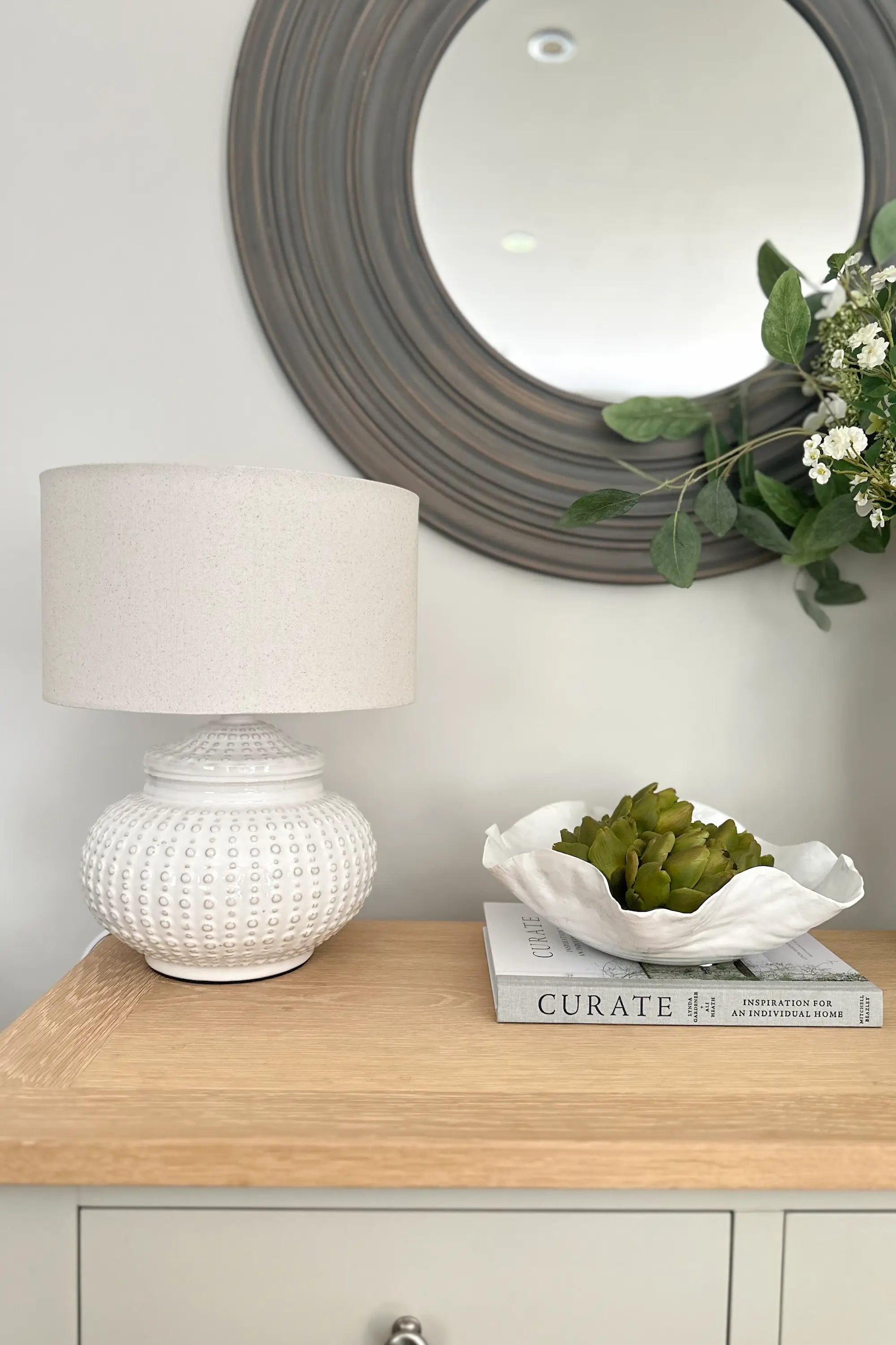 White Wave Bowl & Artichokes Bundle