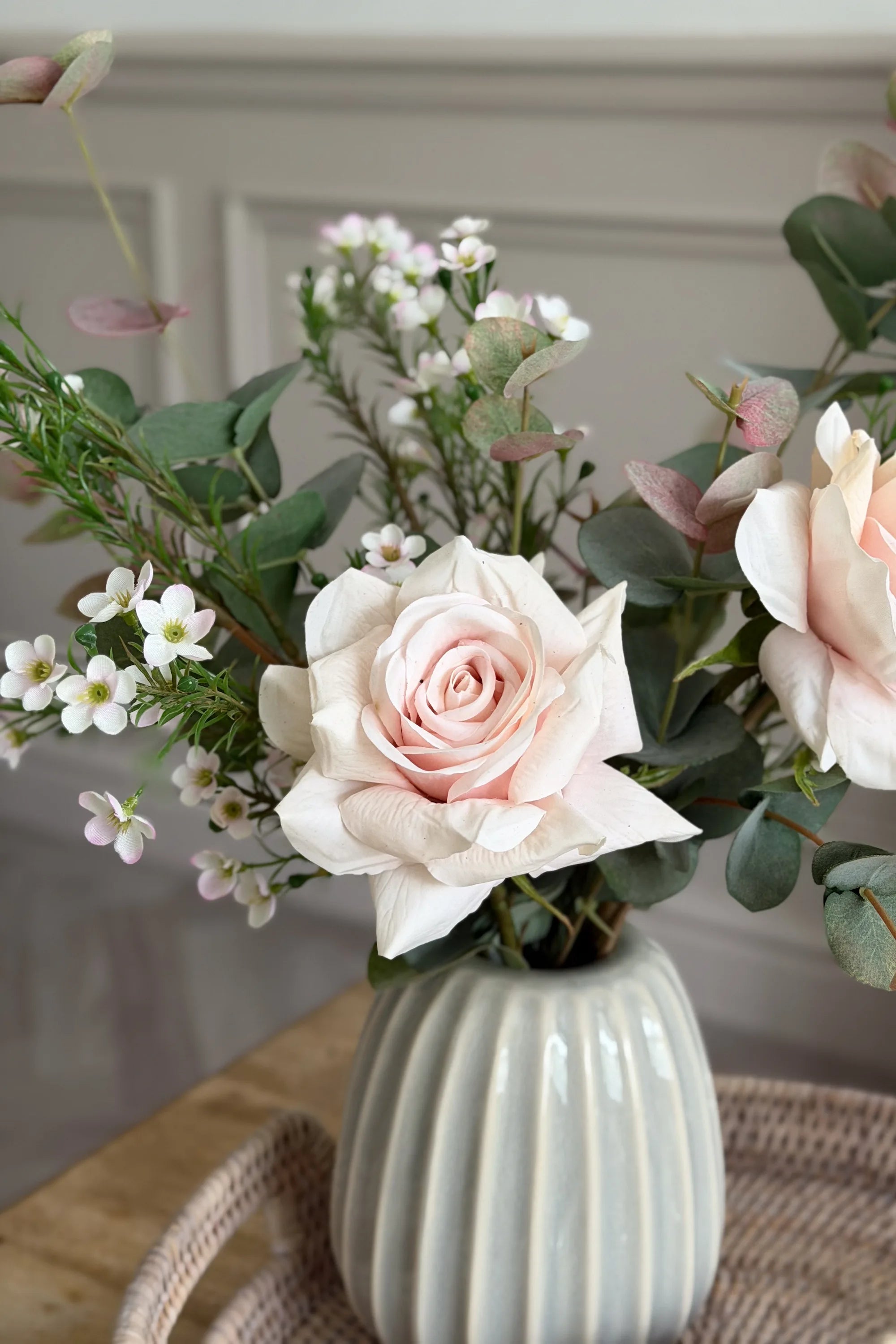 Lucca Blush Rose Accent Arrangement