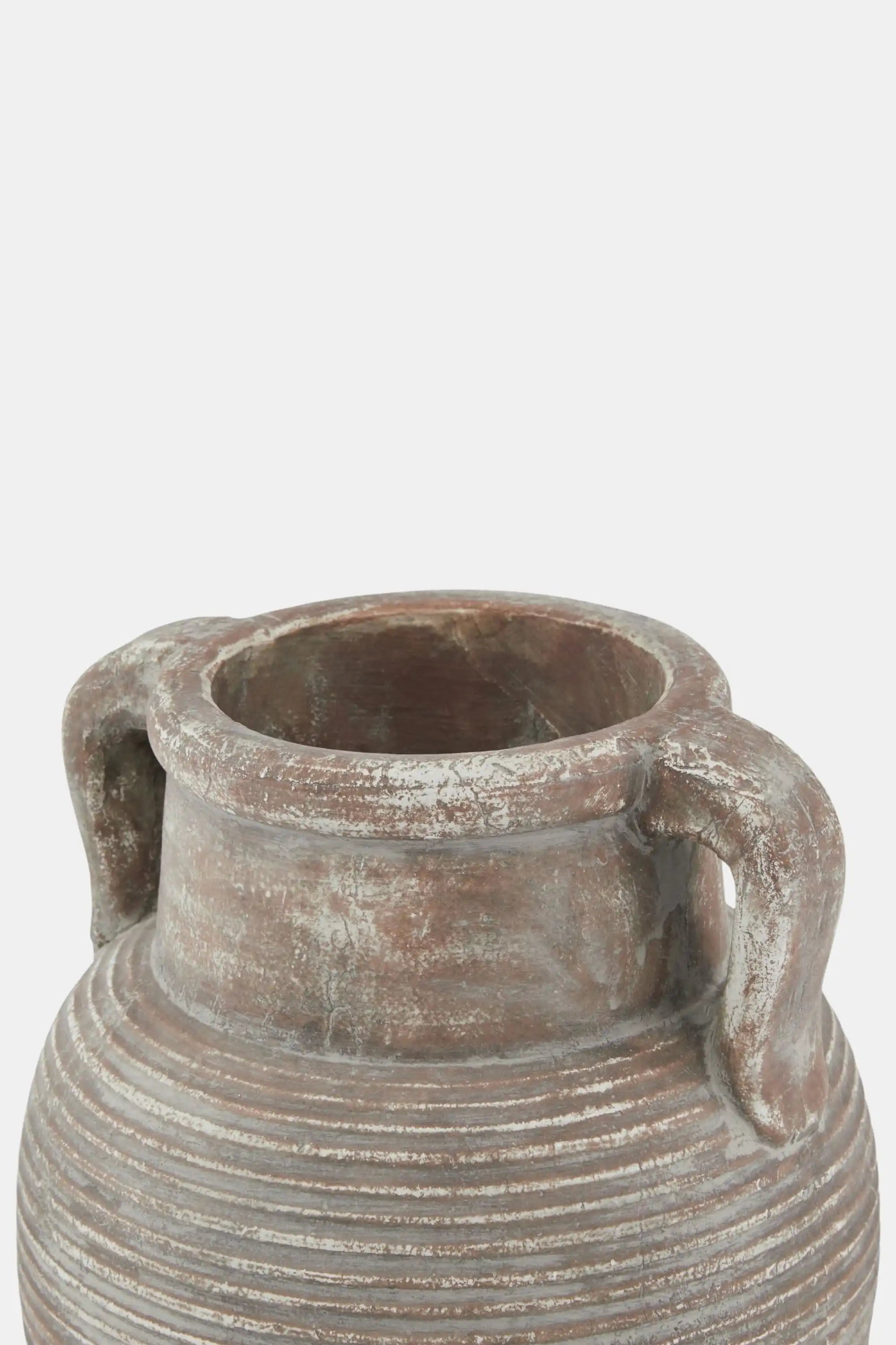 Amalfi Ribbed Rustic Vase