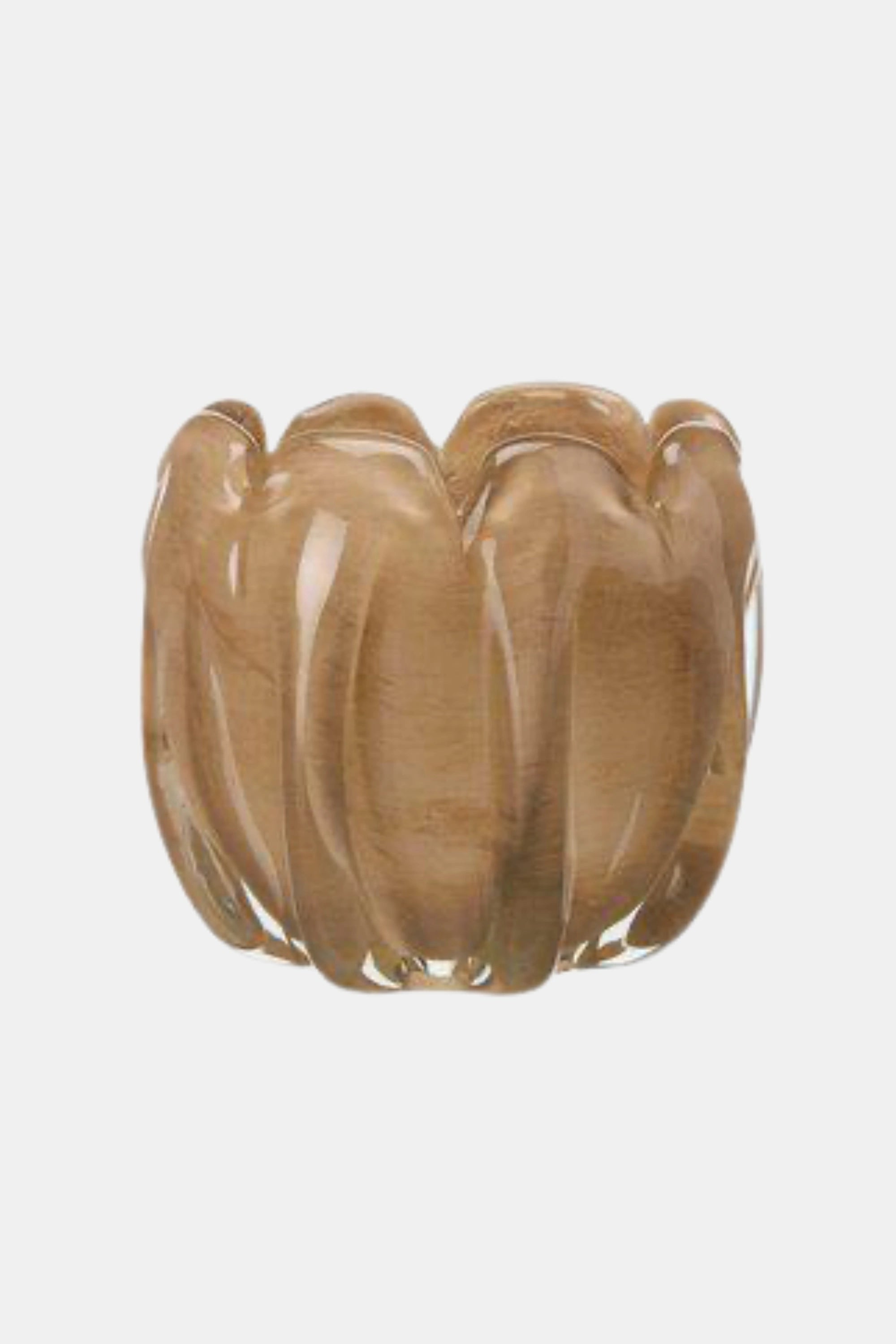 Aria Beige Candle Holder