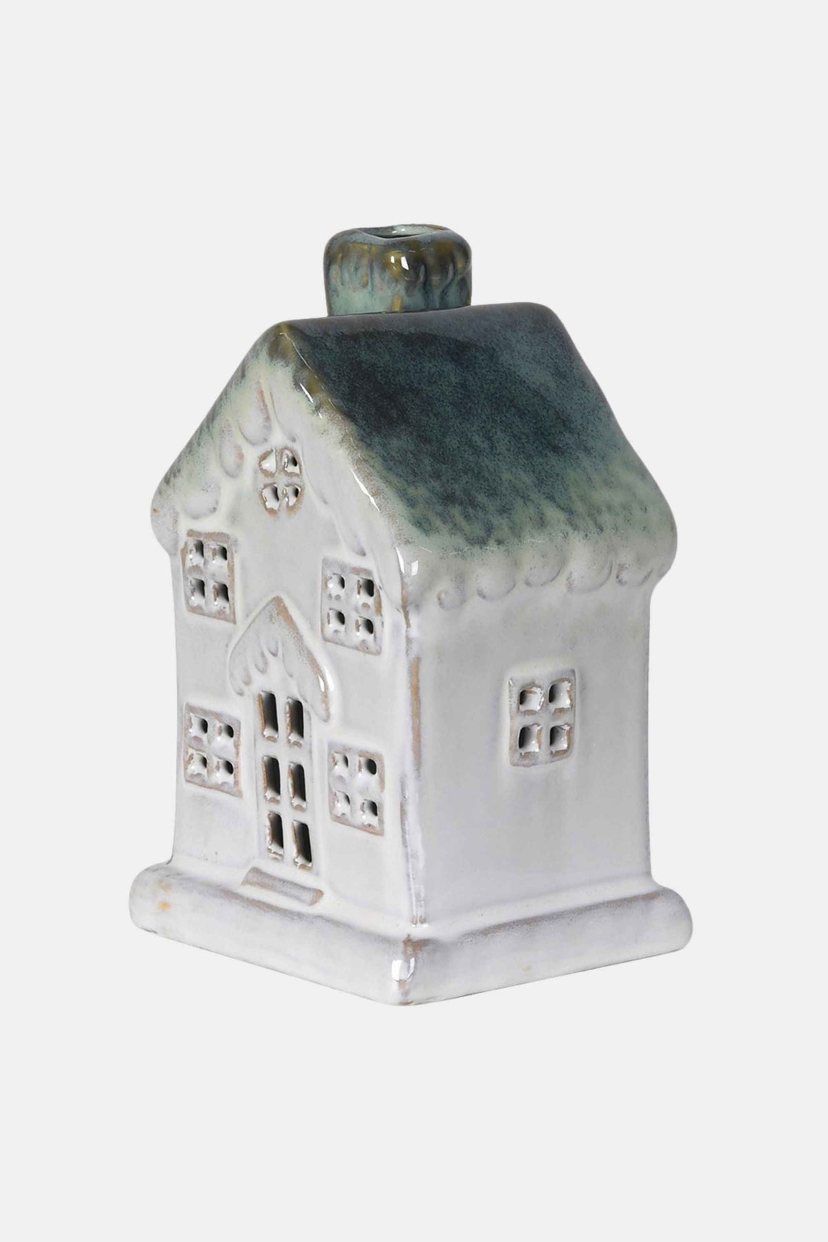 Frosted Fern LED Cottage