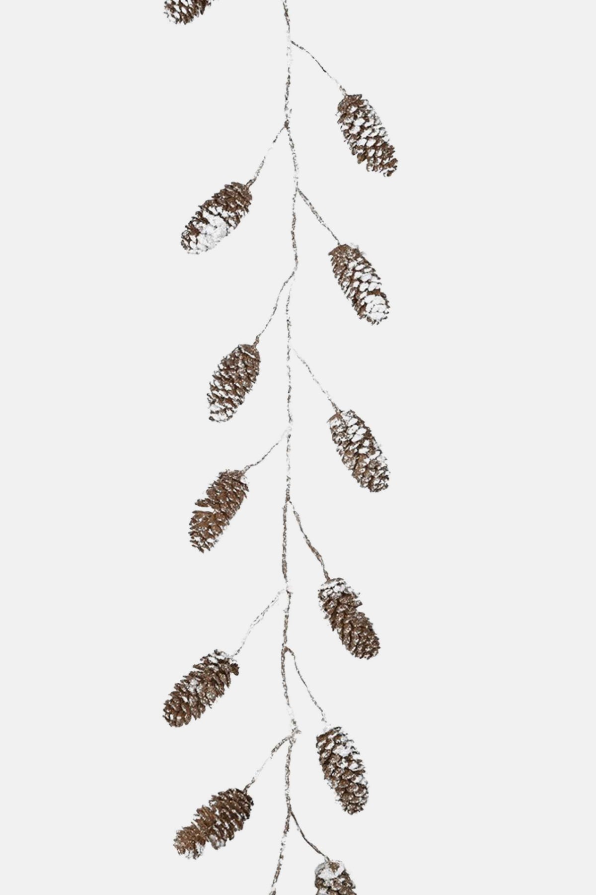 Glitter Pinecone Garland