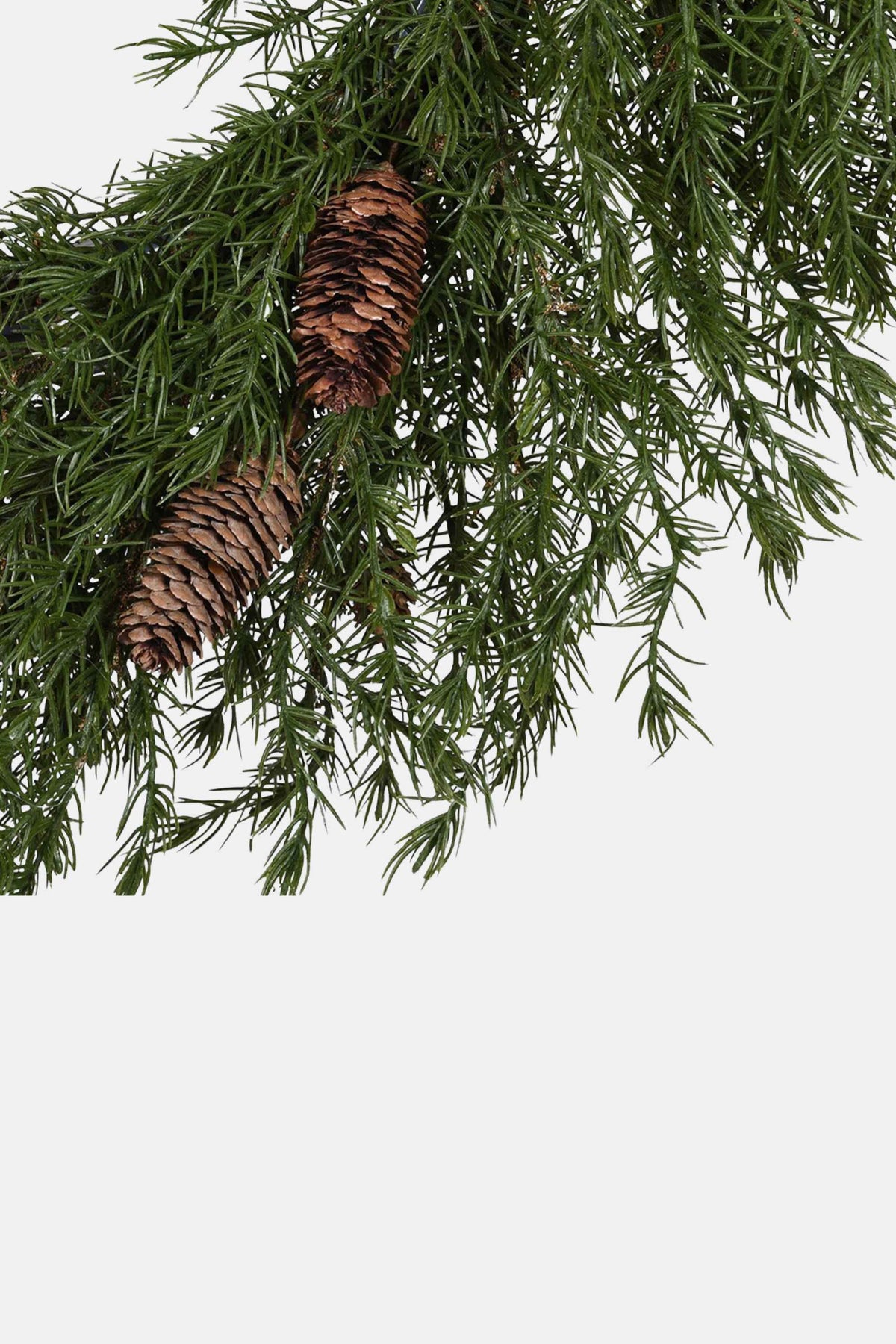 Natural Pinecone Wreath