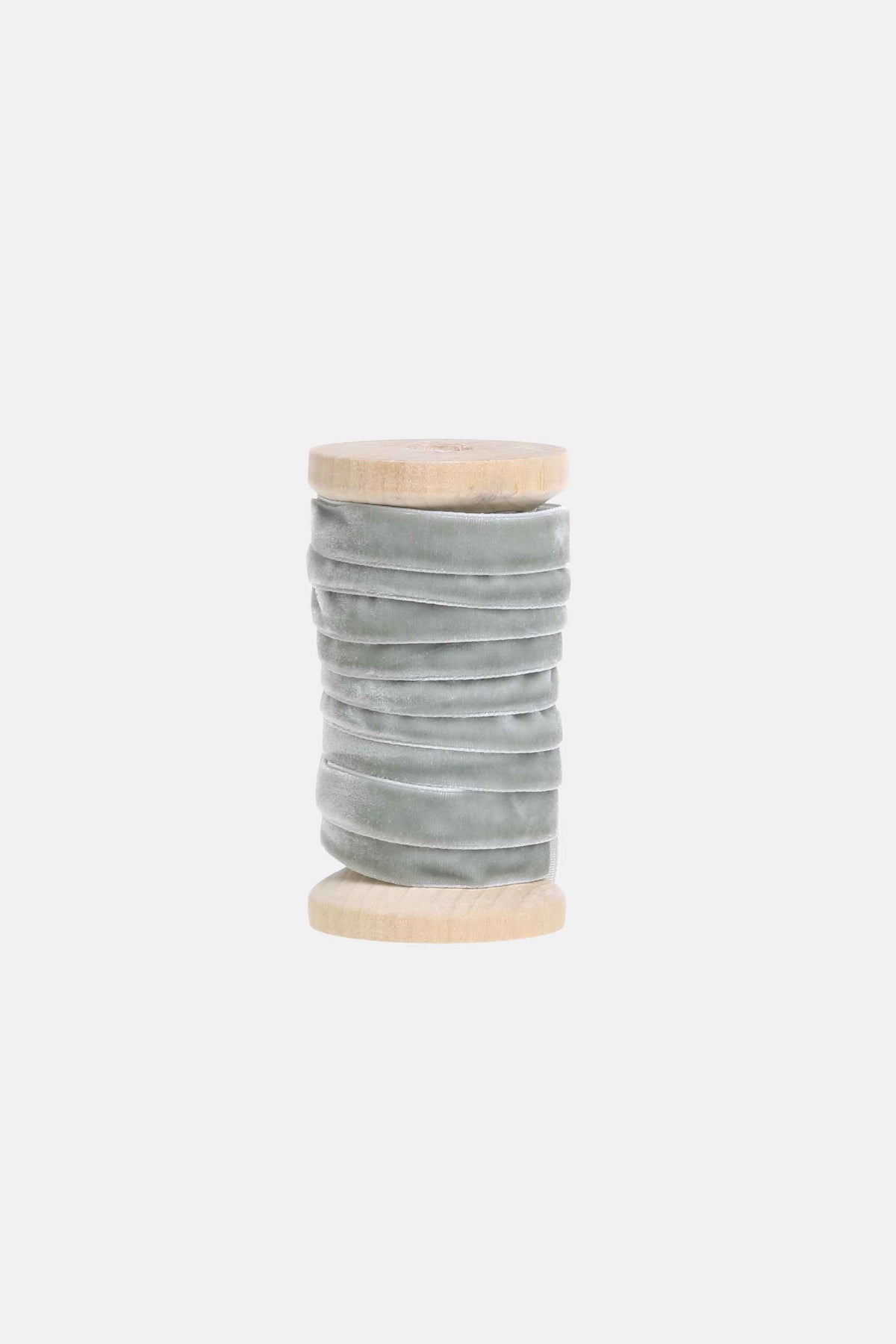 Velvet Ribbon on Wooden Stool