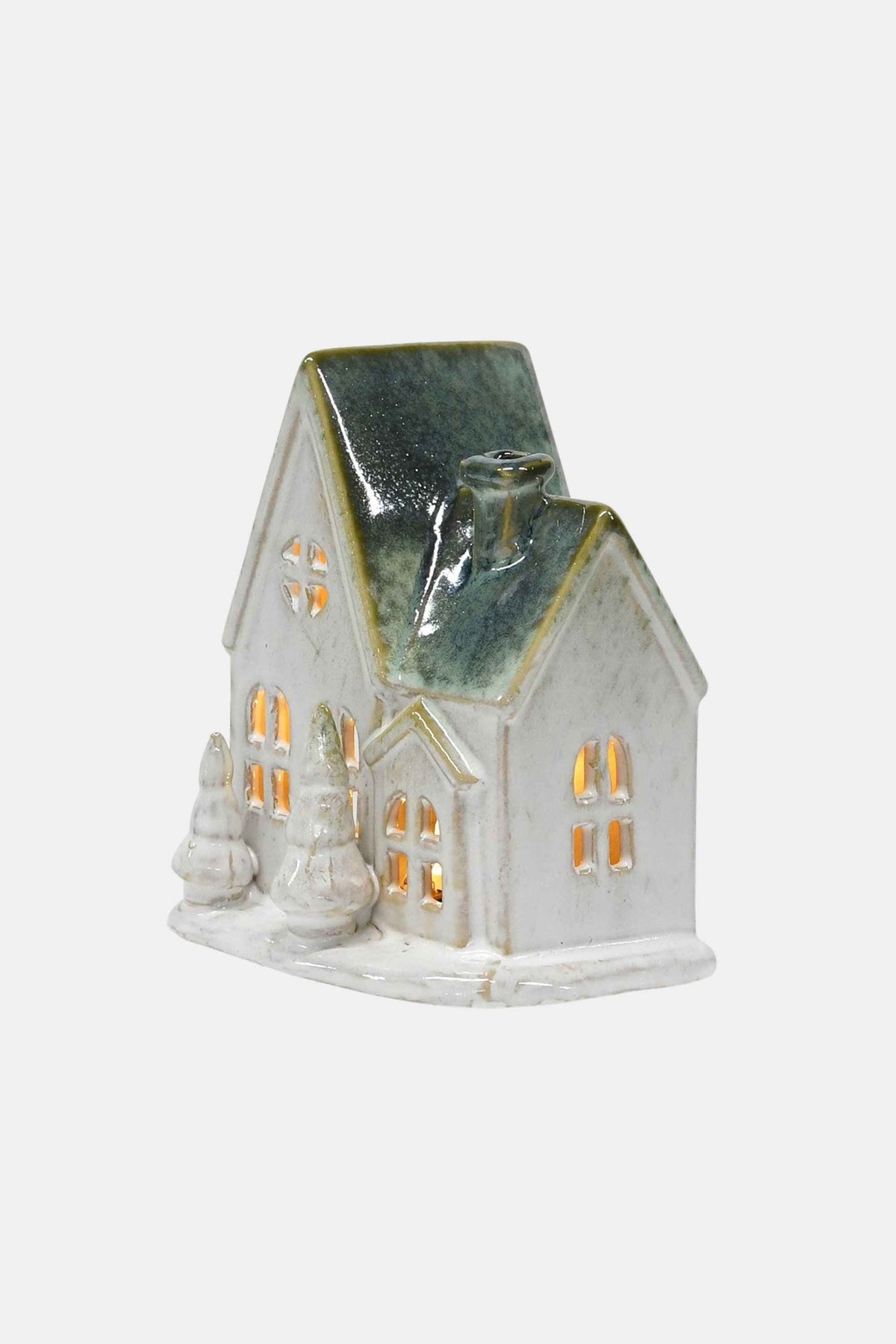 Alpine LED Ceramic House