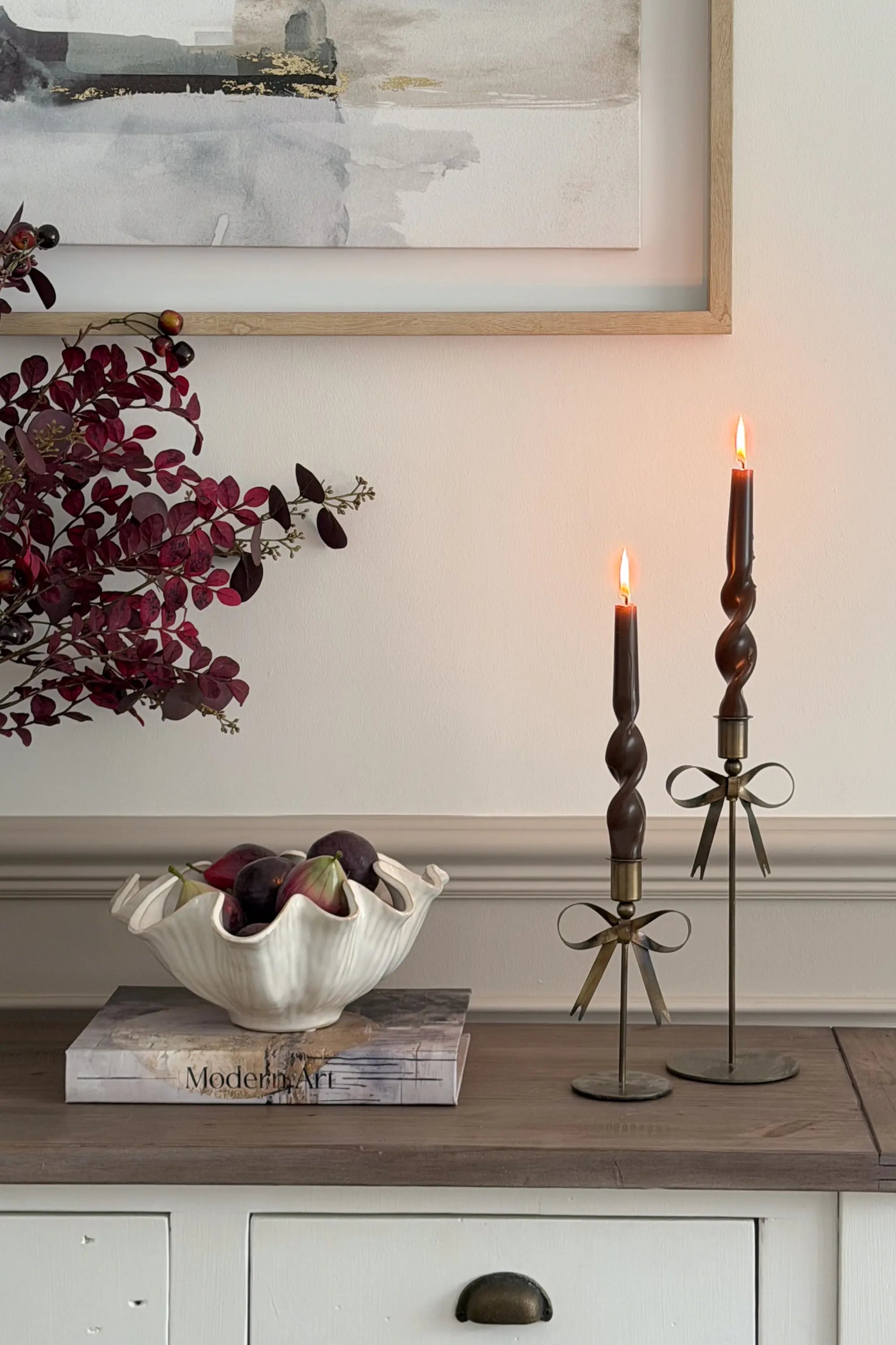 Ruffle Edge Decorative Bowl